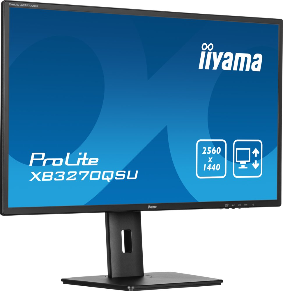 iiyama ProLite XB3270QSU-B1 32” | 2560×1440 QHD IPS | 100Hz | HDMI DisplayPort | 3ms | Monitor – 3