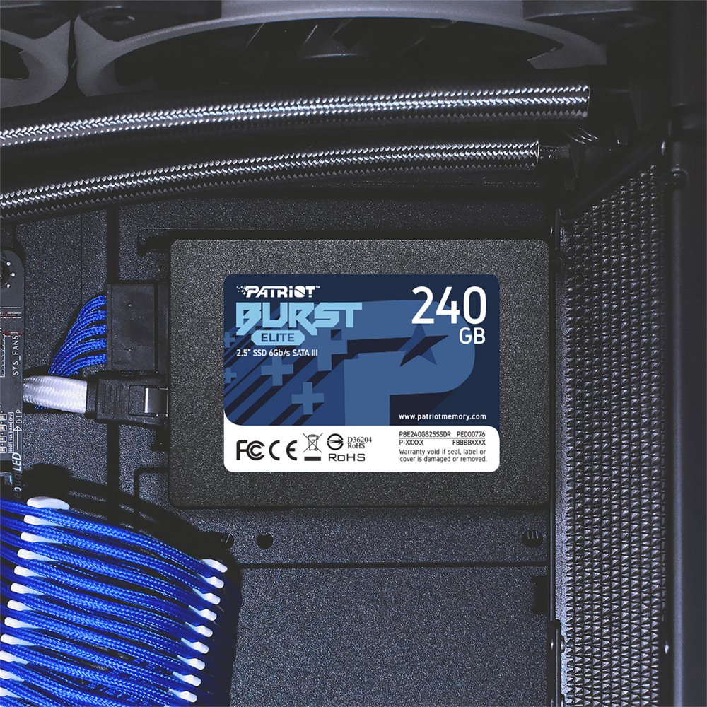 Patriot Burst Elite | 240GB SATA SSD | 2.5 inch | SATA III – 5 Patriot Burst Elite | 240GB SATA SSD | 2.5 inch | SATA III – 5
