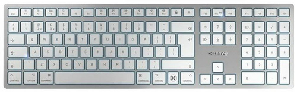 Cherry KW 9100 Slim | Draadloos Toetsenbord | QWERTY voor MAC | Renewed – 0 Cherry KW 9100 Slim | Draadloos Toetsenbord | QWERTY voor MAC | Renewed – 0