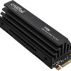 Crucial T700 | 1 TB NVMe SSD | M.2 Gen 5 | tot 11.700 MB/s Lezen | tot 9.500 MB/s Schrijven | Heatsink – 0