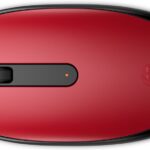 HP 240 Empire Red | Bluetooth Muis | Links- en Rechtshandig | 1600 DPI | Rood/Zwart