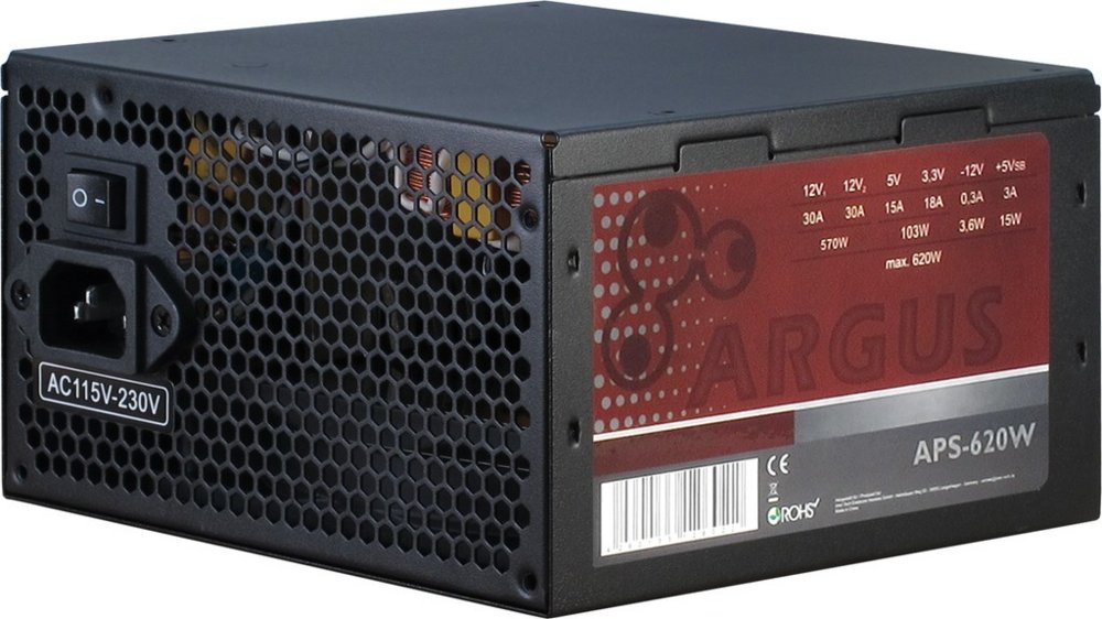 Inter-Tech Argus APS | 620 Watt ATX PSU | Power Supply | Voeding – 0 Inter-Tech Argus APS | 620 Watt ATX PSU | Power Supply | Voeding – 0