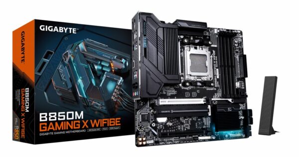 GIGABYTE B850M GAMING X WIFI6E | Socket AM5 | AMD B850 | 4xDDR5 | Micro ATX | Moederbord – 0 GIGABYTE B850M GAMING X WIFI6E | Socket AM5 | AMD B850 | 4xDDR5 | Micro ATX | Moederbord – 0