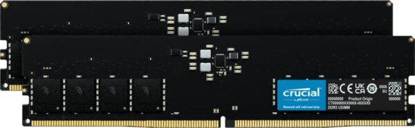 Crucial | 64GB 2x32GB DDR5 | 4800MHz | DIMM | CL40 | Geheugenmodule | RAM – 0 Crucial | 64GB 2x32GB DDR5 | 4800MHz | DIMM | CL40 | Geheugenmodule | RAM – 0