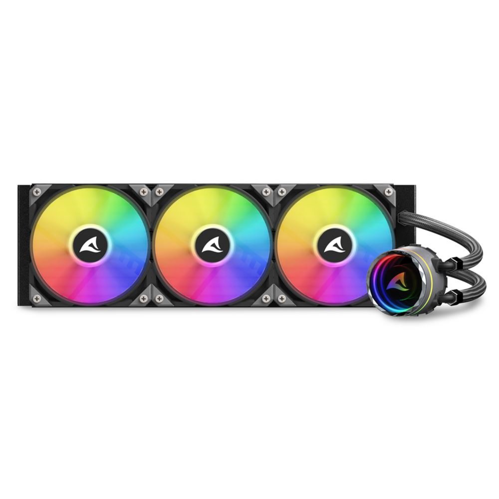 Sharkoon S90 RGB | 120mm All-in-One CPU Waterkoeler | Zwart – 8 Sharkoon S90 RGB | 120mm All-in-One CPU Waterkoeler | Zwart – 8