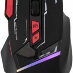 Baracuda MANTA RGB | Bekabelde Gaming Muis | Rechtshandig | USB-A | 12800 DPI | Zwart
