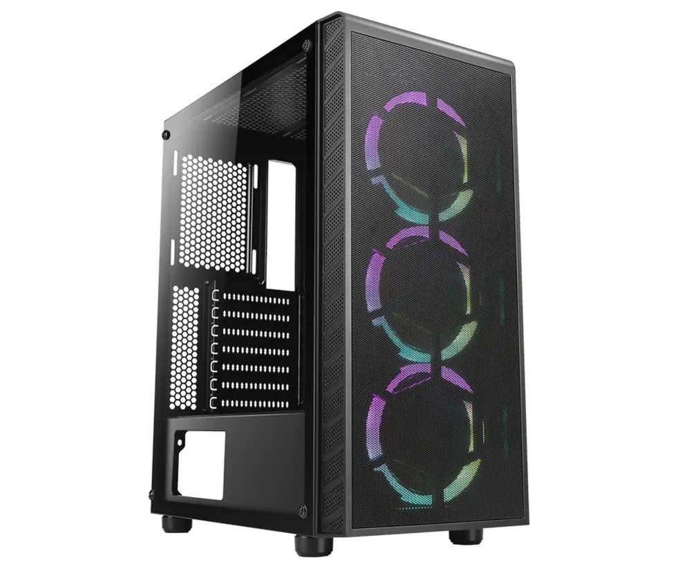 Azza Prime 360 RGB | Midi Tower | Zwart – 0 Azza Prime 360 RGB | Midi Tower | Zwart – 0