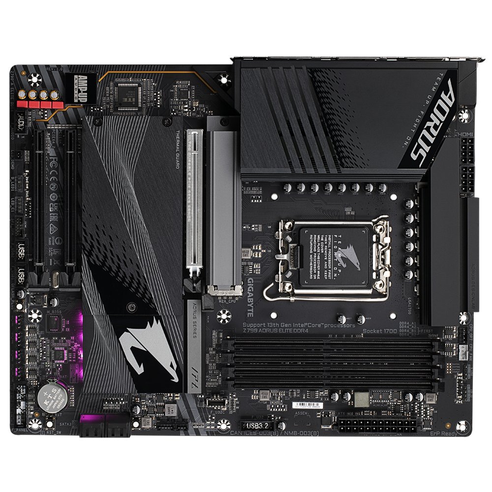 Gigabyte Z790 AORUS ELITE DDR4 | Socket LGA 1700 | Intel Z790 | 4xDDR4 | ATX | Moederbord – 4