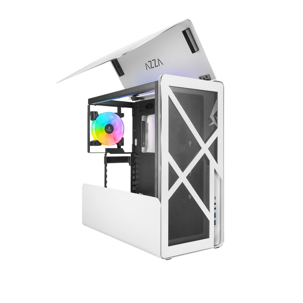 Azza Cast 808 RGB | Midi Tower Case | Wit – 0 Azza Cast 808 RGB | Midi Tower Case | Wit – 0