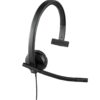 Logitech H570e | Bedrade On-ear Mono Headset | USB-A | Zwart – 1