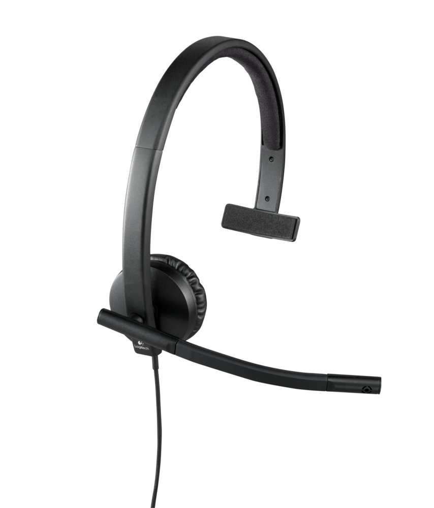 Logitech H570e | Bedrade On-ear Mono Headset | USB-A | Zwart – 1 Logitech H570e | Bedrade On-ear Mono Headset | USB-A | Zwart – 1