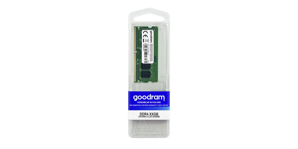 Goodram GR3200S464L22/16G | 16GB DDR4 3200 MHz | SO-DIMM (1×16GB) | CL22 – 1