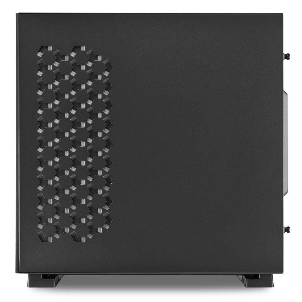 Sharkoon Pure Steel | Midi Tower Behuizing | Zwart | Staalconstructie met Zijpaneel – 5 Sharkoon Pure Steel | Midi Tower Behuizing | Zwart | Staalconstructie met Zijpaneel – 5