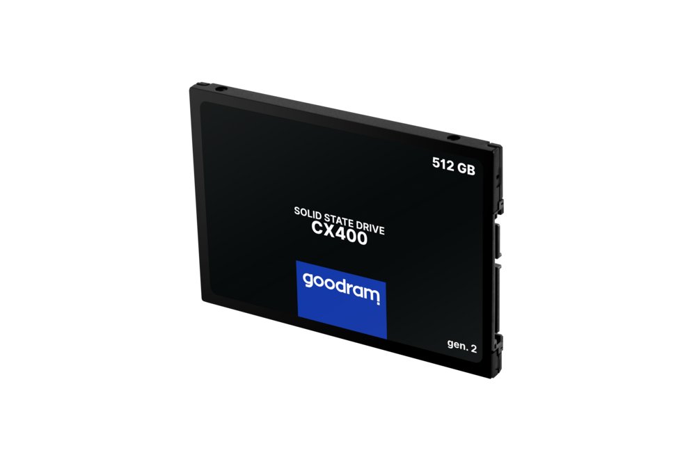 Goodram CX400 | 512GB SATA SSD | 2.5” | 550MB/s Lezen | 500MB/s Schrijven – 3 Goodram CX400 | 512GB SATA SSD | 2.5” | 550MB/s Lezen | 500MB/s Schrijven – 3