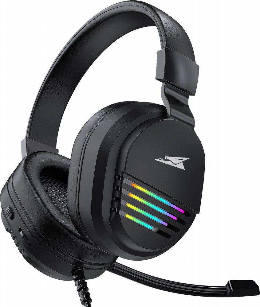 Baracuda PEARL RGB | On-Ear Gaming Headset 3,5mm en USB | Zwart – 0 Baracuda PEARL RGB | On-Ear Gaming Headset 3,5mm en USB | Zwart – 0