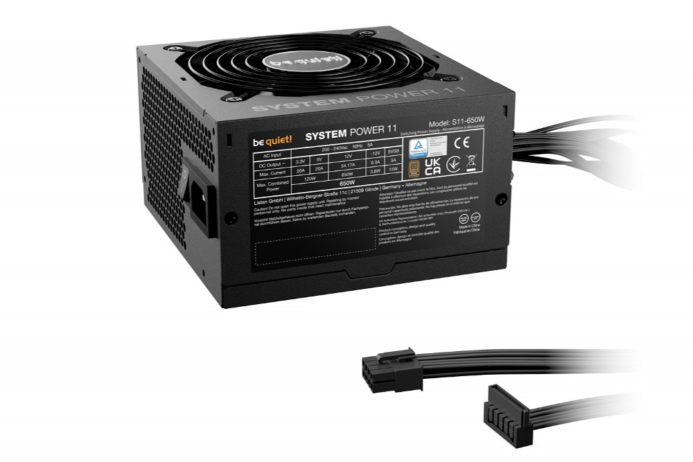 be quiet! System Power 11 650W | 650 Watt Bronze ATX PSU | Niet Modulair | Power Supply | Voeding – 1 be quiet! System Power 11 650W | 650 Watt Bronze ATX PSU | Niet Modulair | Power Supply | Voeding – 1