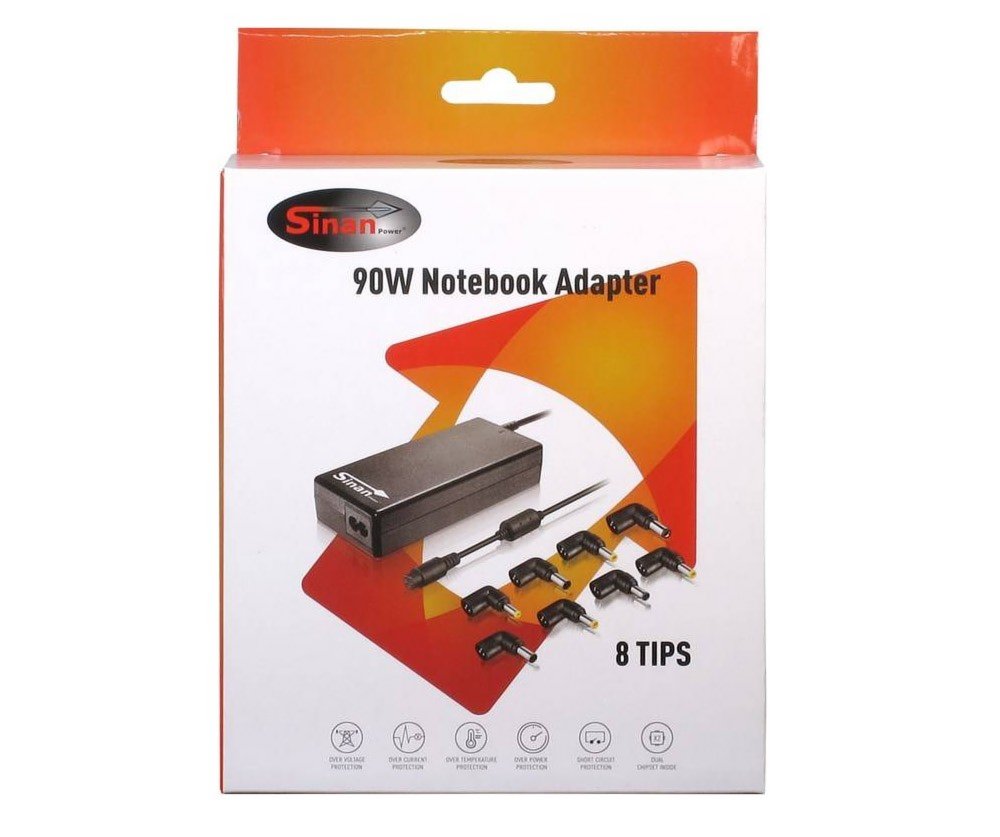 Inter-Tech Sinan UB-90HB | Universele Notebook Lader | 90 Watt – 2 Inter-Tech Sinan UB-90HB | Universele Notebook Lader | 90 Watt – 2