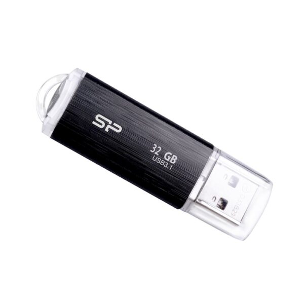Silicon Power Blaze B02 | 32GB USB-A 3.2 Flash Drive | Zwart – 0 Silicon Power Blaze B02 | 32GB USB-A 3.2 Flash Drive | Zwart – 0