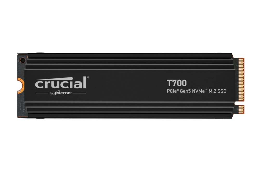 Crucial T700 | 2TB NVMe SSD | M.2 Gen5 | 12.400MB/s Lezen | 11.800MB/s Schrijven | Heatsink – 0 Crucial T700 | 2TB NVMe SSD | M.2 Gen5 | 12.400MB/s Lezen | 11.800MB/s Schrijven | Heatsink – 0