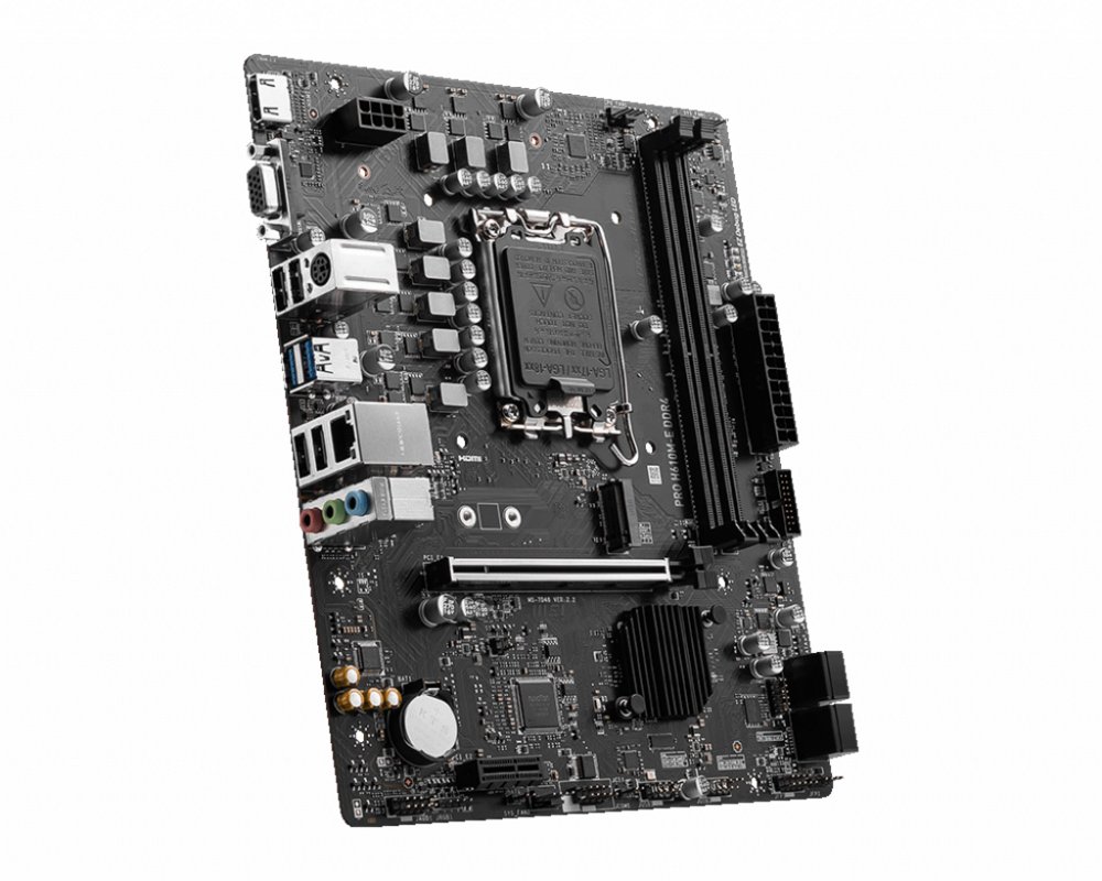 MSI PRO H610M-E | Socket LGA 1700 | Intel H610 | 2xDDR4 | Micro-ATX | Moederbord | RENEWED – 3 MSI PRO H610M-E | Socket LGA 1700 | Intel H610 | 2xDDR4 | Micro-ATX | Moederbord | RENEWED – 3