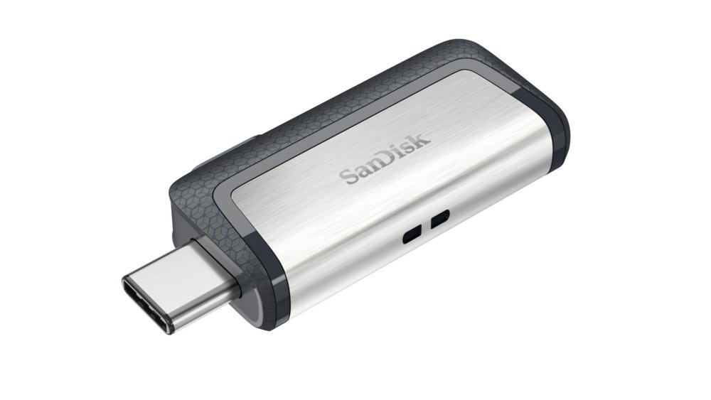 SanDisk Ultra Dual Drive USB Type-C USB flash drive 128 GB USB Type-A / USB Type-C 3.2 Gen 1 (3.1 Gen 1) Zwart, Zilver – 1