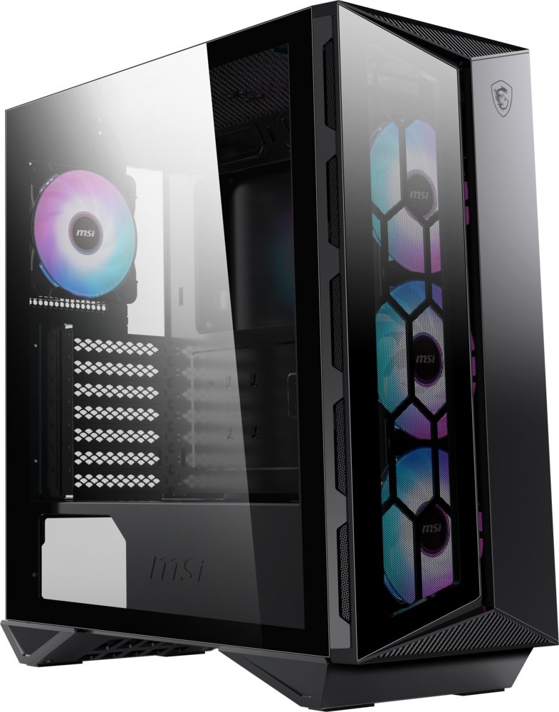 MSI MPG Gungnir 110R RGB | Midi Tower Case | Zwart – 2 MSI MPG Gungnir 110R RGB | Midi Tower Case | Zwart – 2