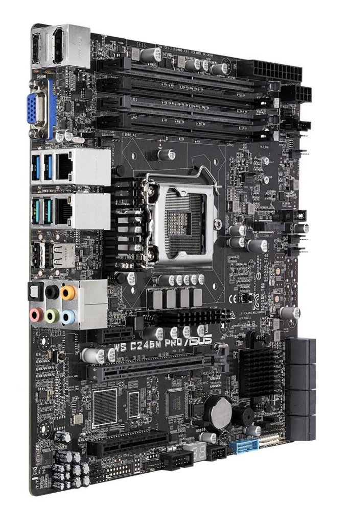 ASUS WS C246M PRO | Socket LGA 1151 | Intel C246 | 4xDDR4 | Micro-ATX | Moederbord – 4