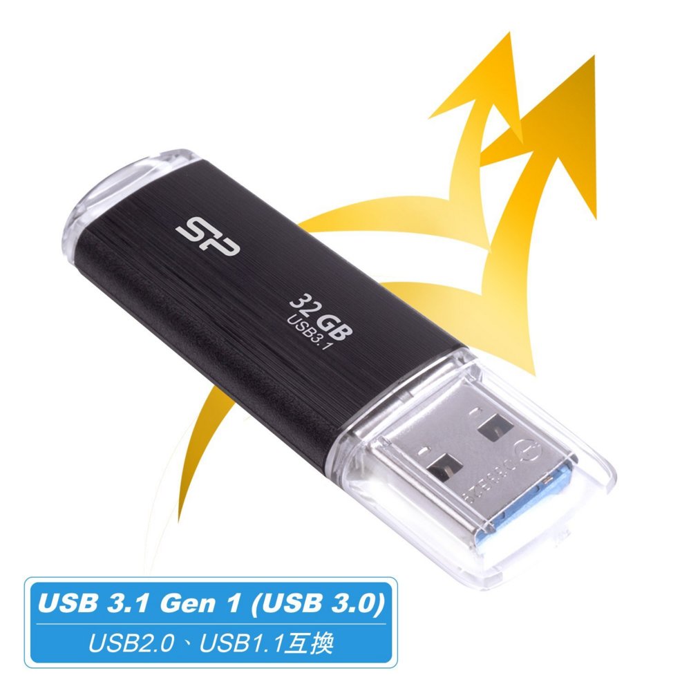 Silicon Power Blaze B02 | 32GB USB-A 3.2 Flash Drive | Zwart – 6 Silicon Power Blaze B02 | 32GB USB-A 3.2 Flash Drive | Zwart – 6
