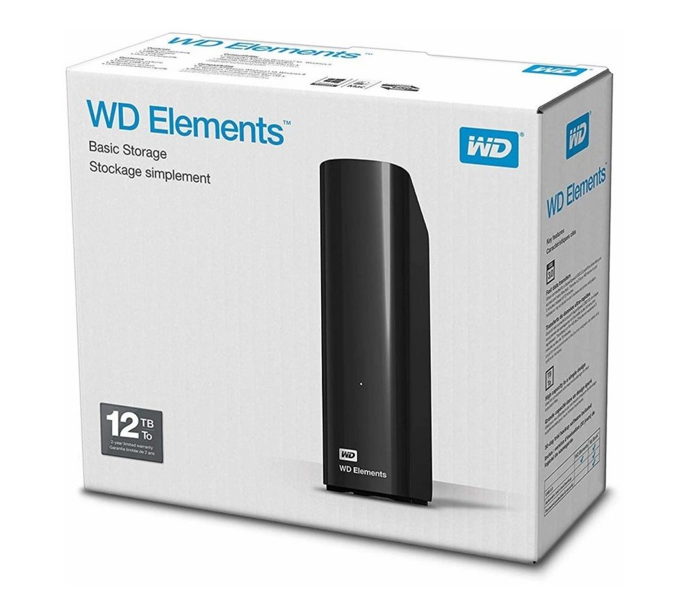 Western Digital Elements Desktop | Externe Harde Schijf | 12TB | USB 3.0 | Zwart – 2