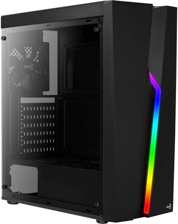 Aerocool Bolt | MicroATX/Mini-ITX Behuizing | RGB Frontpaneel | USB 3.2 & 2x USB 2.0 – 0