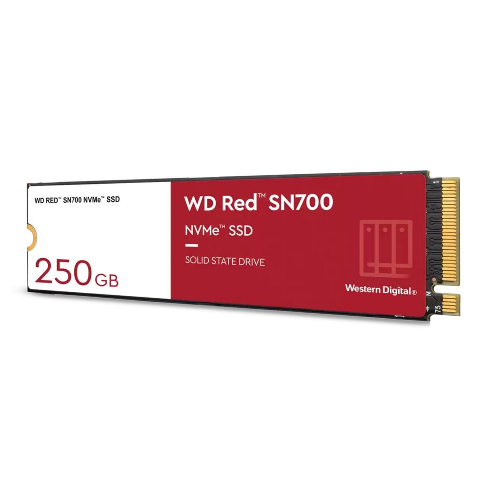 Western Digital WD Red SN700 | 250GB M.2 NVMe SSD | PCIe 3.0 x4 | Voor NAS-systemen – 1
