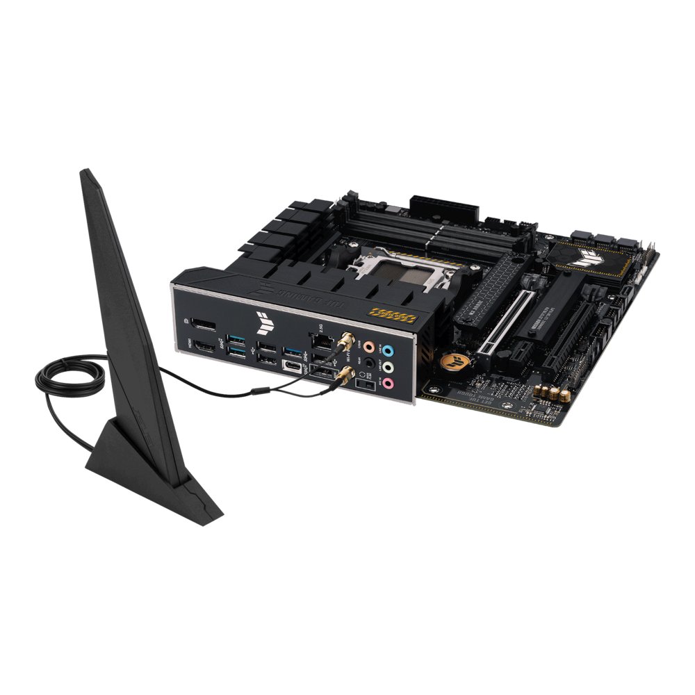 ASUS TUF GAMING B650M-PLUS WIFI | AMD B650 | Socket AM5 | Micro-ATX Moederbord – 8