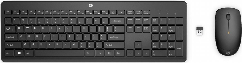 HP 235 | Draadloze Muis en Toetsenbordcombo | QWERTY – 0 HP 235 | Draadloze Muis en Toetsenbordcombo | QWERTY – 0