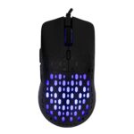 Baracuda OCTOPUS RGB | Bekabelde Gaming Muis | Rechtshandig | USB-A | 3600 DPI | Zwart
