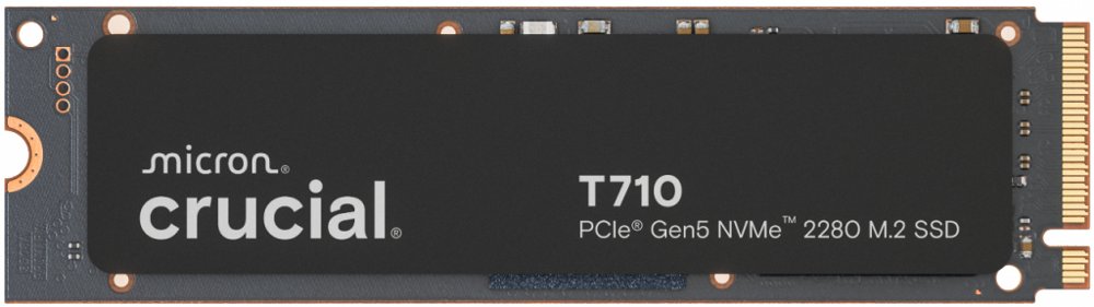 Crucial T710 | 1TB NVMe SSD | M.2 | Gen5 | 14.500MB/s Lezen | 12.700MB/s Schrijven – 0 Crucial T710 | 1TB NVMe SSD | M.2 | Gen5 | 14.500MB/s Lezen | 12.700MB/s Schrijven – 0