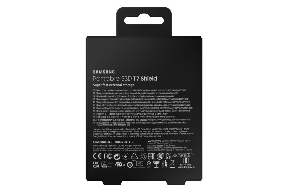 Samsung T7 Shield | Externe SSD | 2TB | USB 3.2 Gen2 | 1.050MB/s Lezen | 1.000MB/s Schrijven | Zwart – 7 Samsung T7 Shield | Externe SSD | 2TB | USB 3.2 Gen2 | 1.050MB/s Lezen | 1.000MB/s Schrijven | Zwart – 7