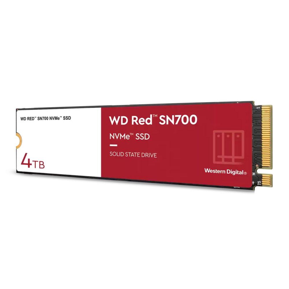 Western Digital Red SN700 | 4TB NVMe SSD | M.2 Gen3 | 3.400MB/s Lezen | 3.100MB/s Schrijven – 1 Western Digital Red SN700 | 4TB NVMe SSD | M.2 Gen3 | 3.400MB/s Lezen | 3.100MB/s Schrijven – 1