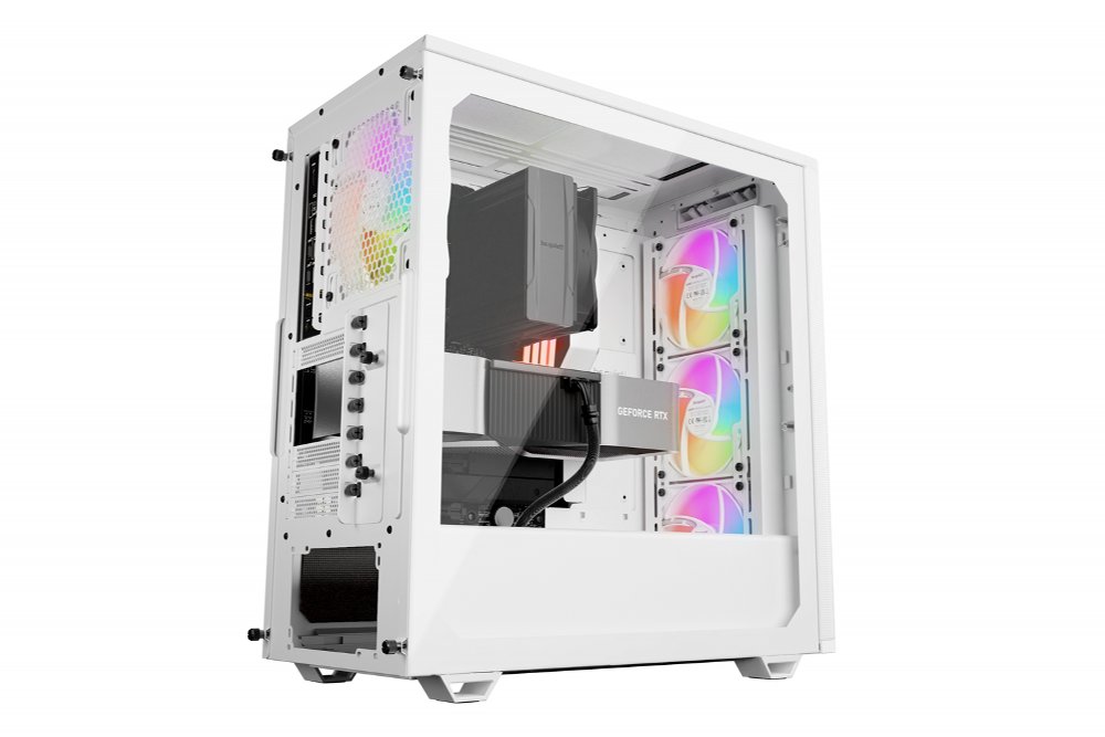 be quiet! PURE BASE 501 LX RGB | Midi Tower Case | Wit – 6 be quiet! PURE BASE 501 LX RGB | Midi Tower Case | Wit – 6