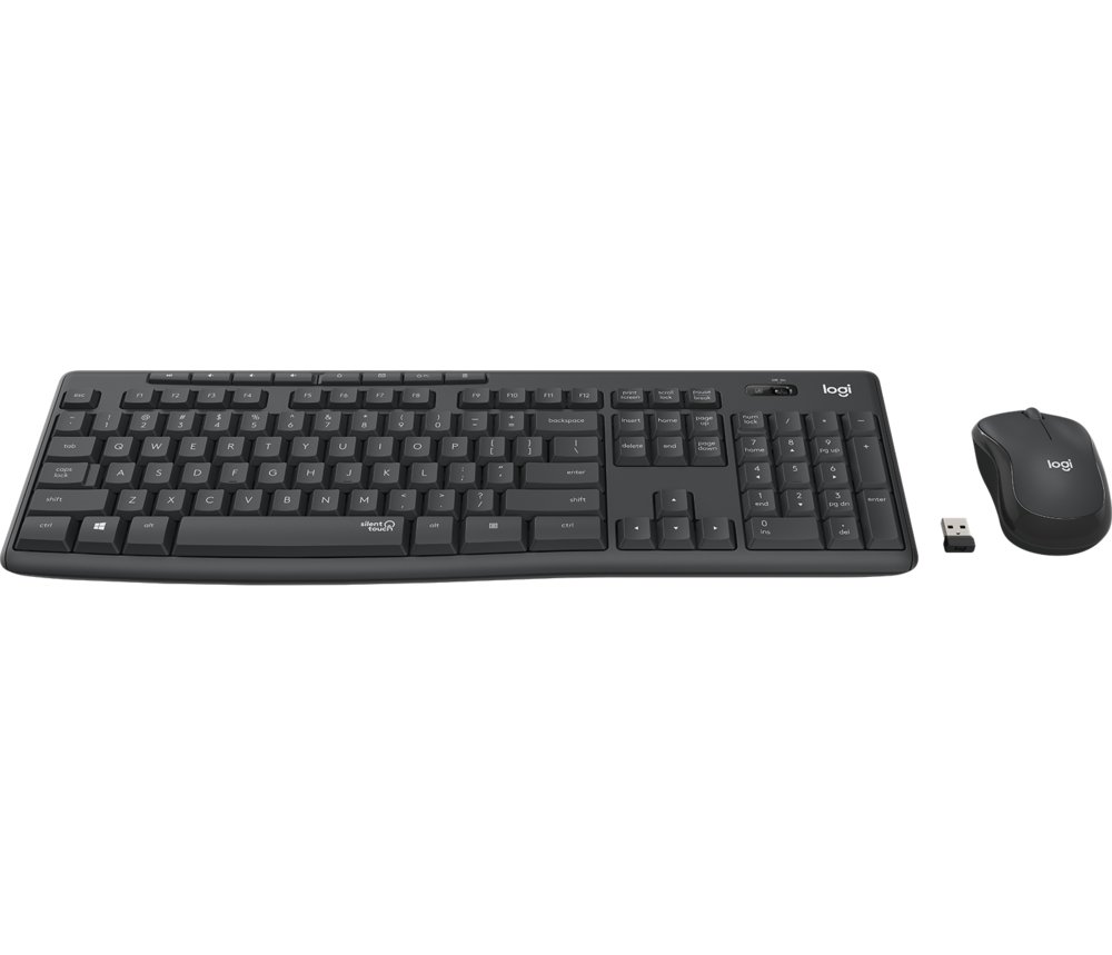Logitech MK295 Silent | Draadloze Muis-en-Toetsenbordcombo | USB-ontvanger | QWERTY | Zwart – 2