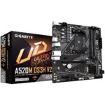 Gigabyte A520M DS3H V2 | Socket AM4 | AMD A520 | 4xDDR4 | Micro ATX | Moederbord
