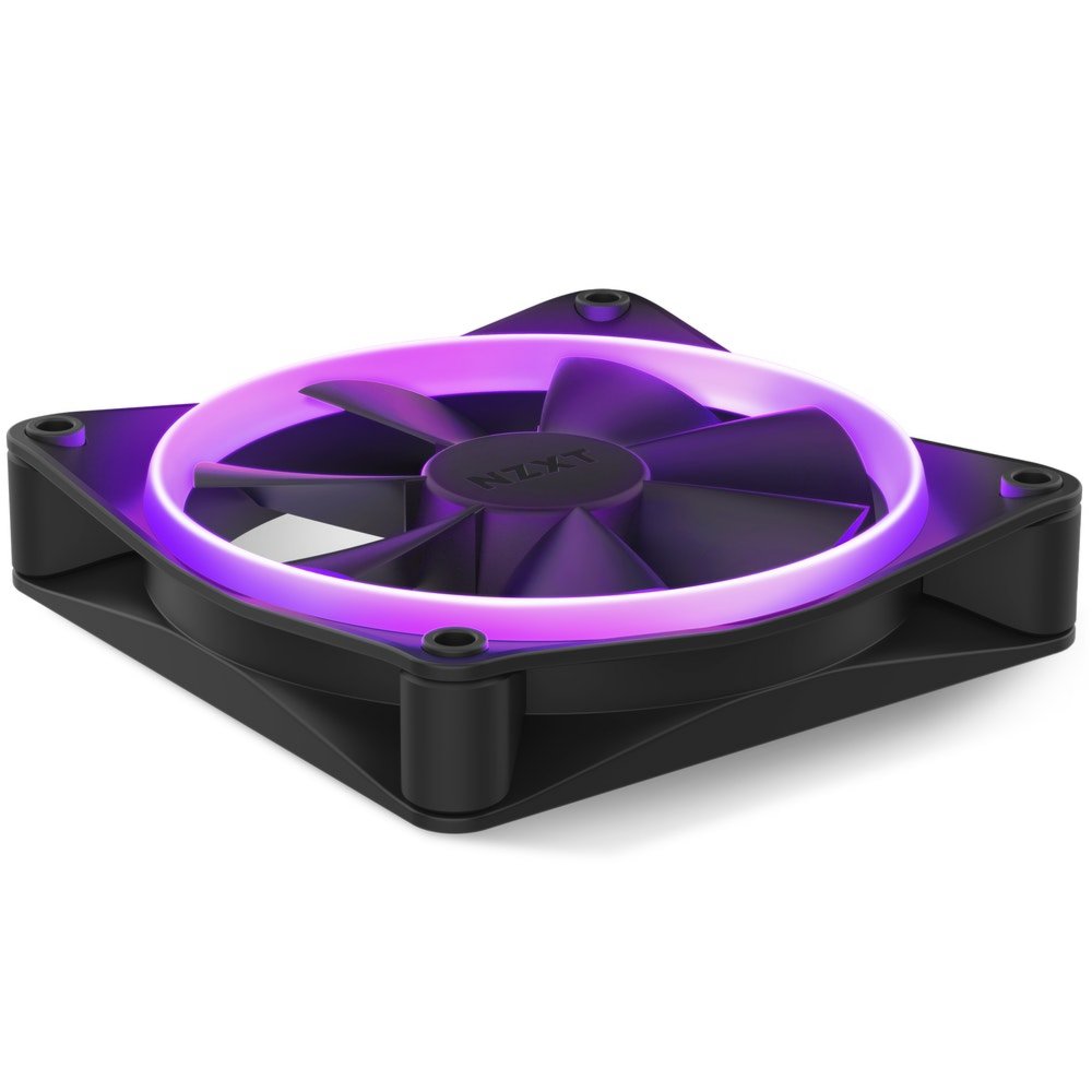 NZXT F120 RGB | 120mm Case Fan | Zwart – 5 NZXT F120 RGB | 120mm Case Fan | Zwart – 5