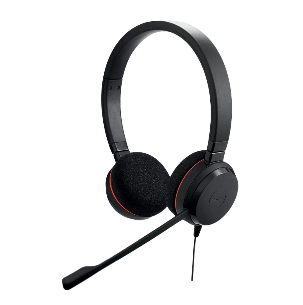 Jabra Evolve 20 MS Duo | Bedrade On-ear Mono Headset | Zwart – 0 Jabra Evolve 20 MS Duo | Bedrade On-ear Mono Headset | Zwart – 0