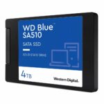 Western Digital Blue SA510 | 4TB SATA SSD | 2.5'' | 560MB/s Lezen | 520MB/s Schrijven