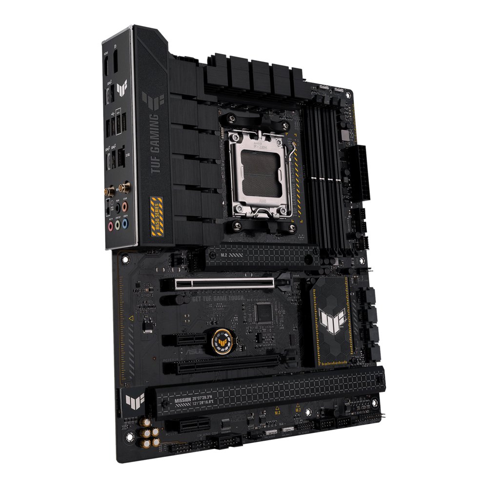 ASUS TUF GAMING B650-PLUS WIFI | Socket AM5 | AMD B650 | 4xDDR5 | ATX | Moederbord – 9