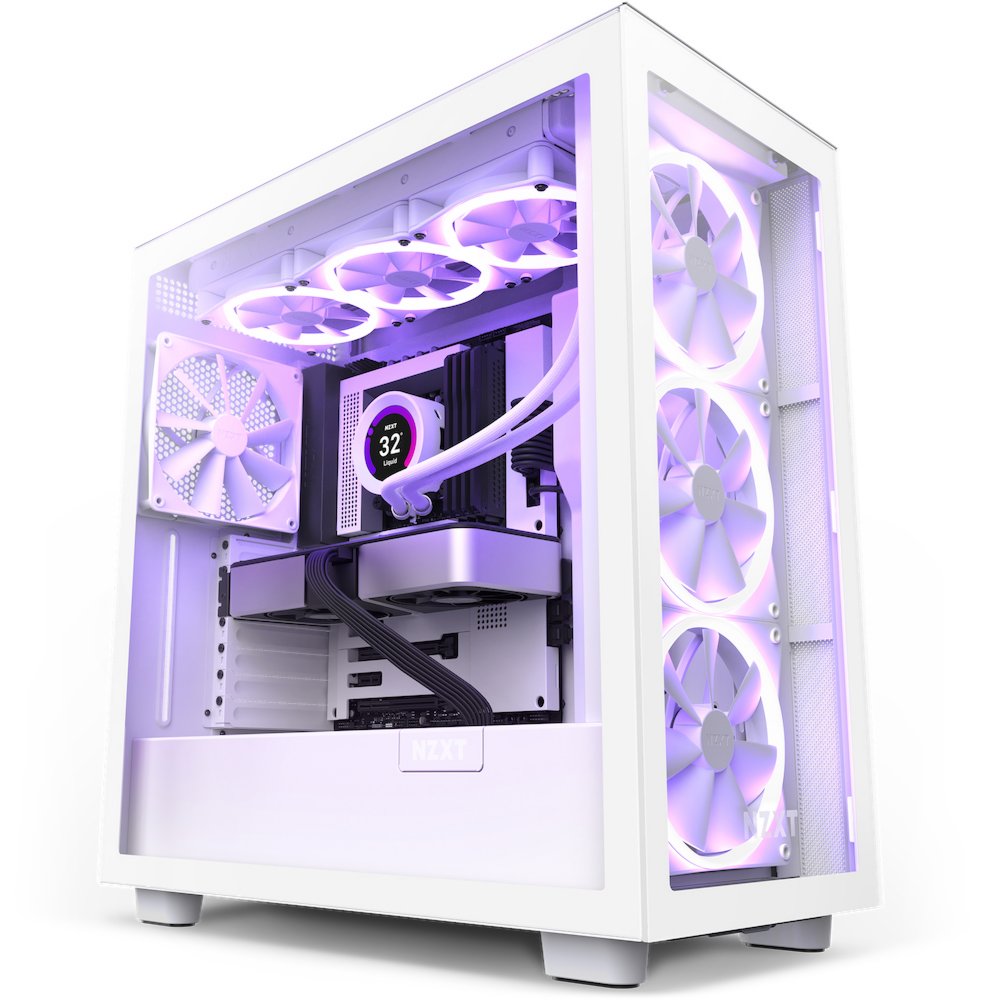 NZXT H7 Elite RGB | ATX Midi Tower Behuizing | Wit – 0 NZXT H7 Elite RGB | ATX Midi Tower Behuizing | Wit – 0