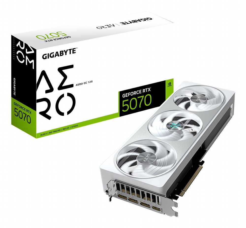 GIGABYTE GeForce RTX 5070 AERO OC | 12GB GDDR7 | DLSS 4 | Videokaart | Nvidia GPU – 0 GIGABYTE GeForce RTX 5070 AERO OC | 12GB GDDR7 | DLSS 4 | Videokaart | Nvidia GPU – 0
