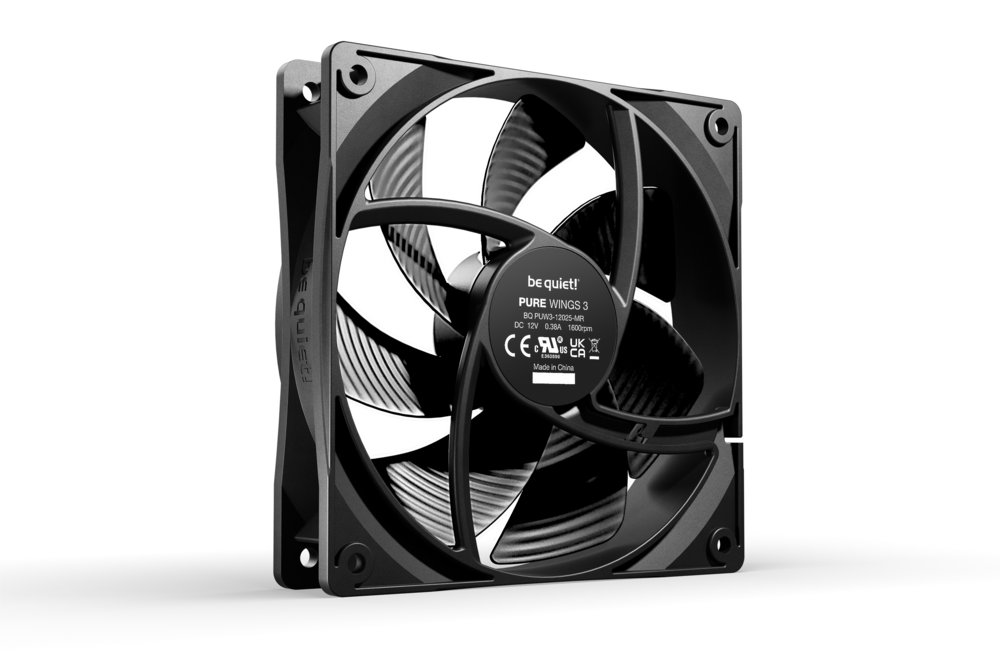 be quiet! Pure Wings 3 | 120mm Case Fan – 1 be quiet! Pure Wings 3 | 120mm Case Fan – 1