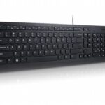 Lenovo Keyboard QWERTY | USB aansluiting | Bulk verpakking | Zwart | Gereviseerd model (resprayed)