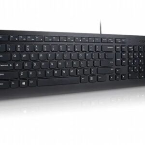 Lenovo Keyboard QWERTY | USB aansluiting | Bulk verpakking | Zwart | Gereviseerd model (resprayed)