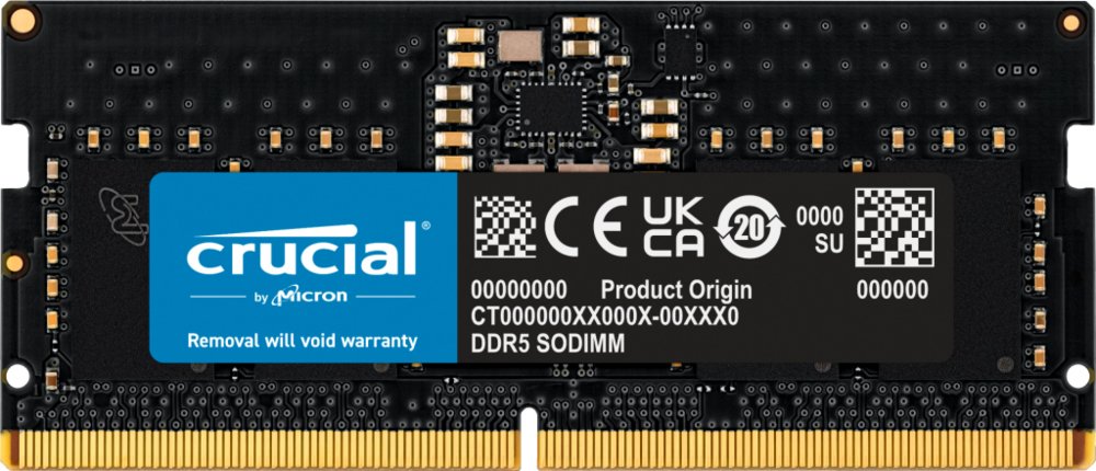 Crucial | 1x8GB DDR5 | 5600MHz | SODIMM | CL46 | Geheugenmodule | RAM – 0 Crucial | 1x8GB DDR5 | 5600MHz | SODIMM | CL46 | Geheugenmodule | RAM – 0